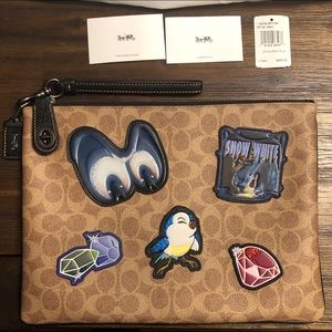 Coach x Disney Snow White Wristlet